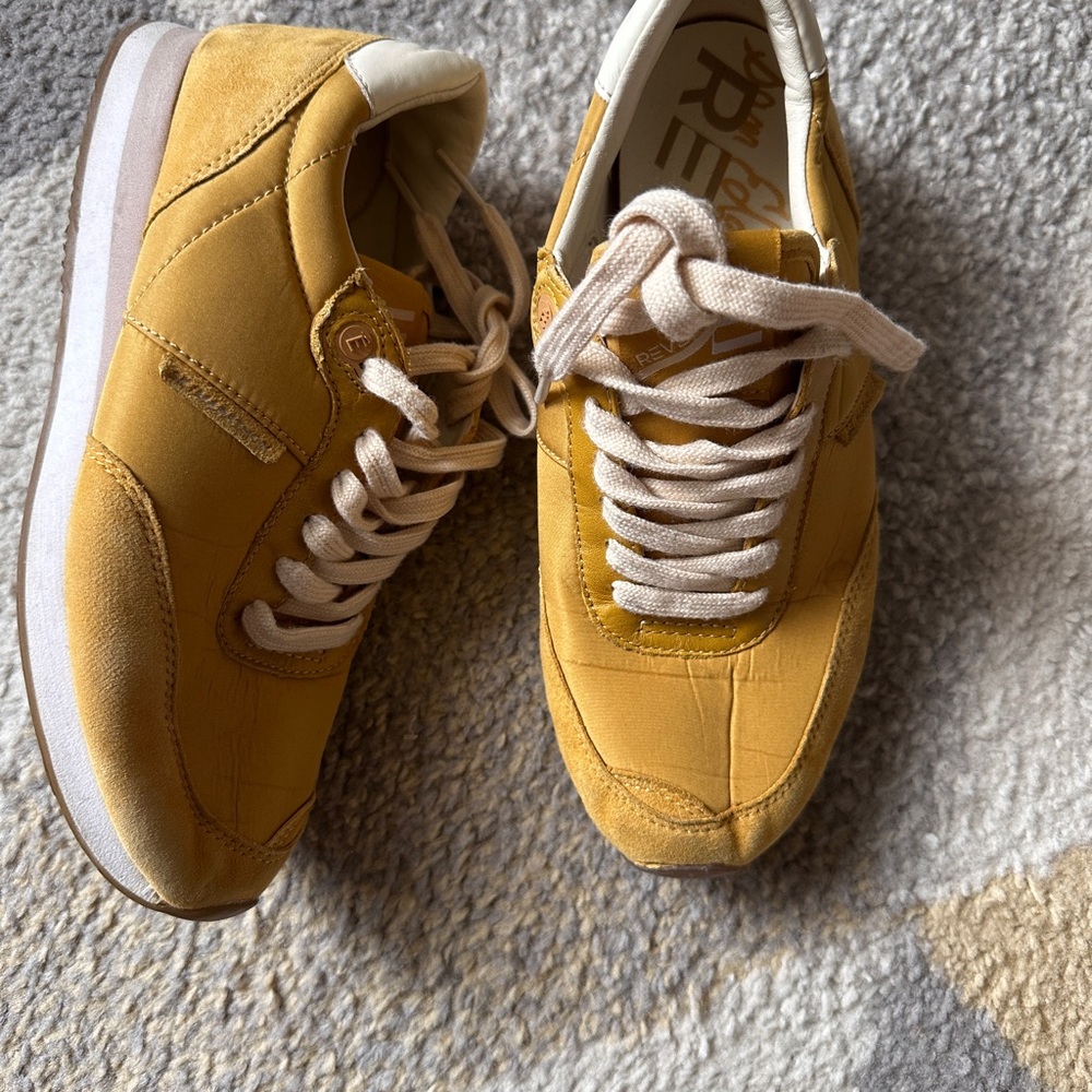 Sam Edelman Yellow Sneakers